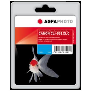 Agfa Photo Agfa Photo Cartuccia d'inchiostro ciano APCCLI551XLC | Codice a barre: 4250164835277.0