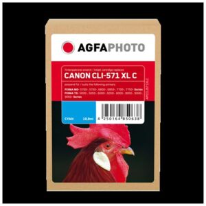 Agfa Photo Agfa Photo Cartuccia d'inchiostro ciano APCCLI571XLC | Codice a barre: 4250164850638.0
