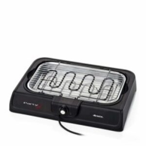Ariete Ariete 723 Party Grill - barbecue elettrico. Potenza 2000W. Cottura lenta e rapida. Per carne, verdura e pesce. Dotata di vasso | Codice a barre: 8003705117679.0