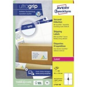Avery Zweckform AVERY Zweckform Etichette Bianco L7169-100 | Codice a barre: 5014702175183.0